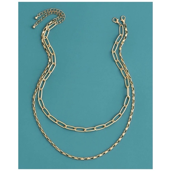 Zara Jewelry - 🍋2/$30 New Set of 2 Link Necklaces